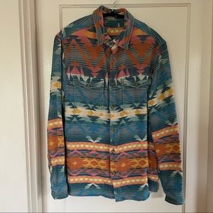 Vintage 100% Cotton Western Shirt